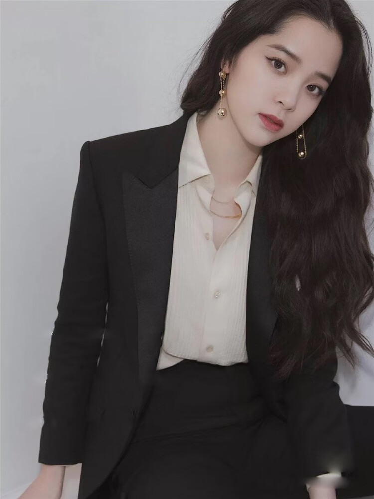 爱优美金微笑项链女顾佳同款满钻光面一字笑脸锁骨链女简约气质颈链