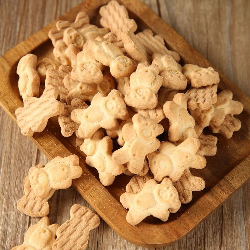 康元香酥条手指饼干小熊饼干单包约65g拇指饼80后怀旧零食易碎品香酥