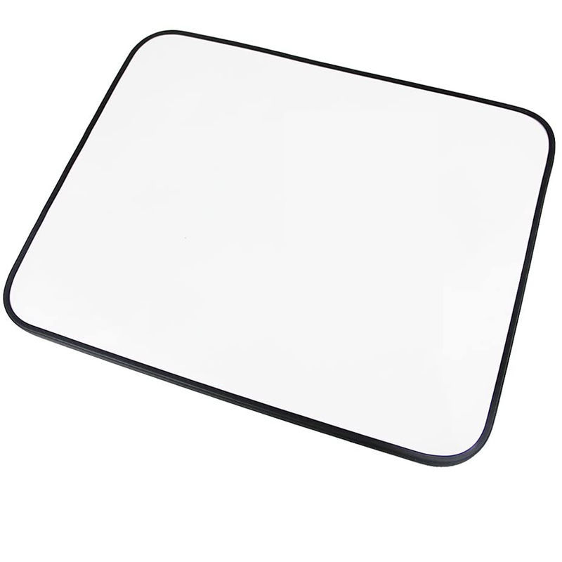 桌面a4小白板双面写字板儿童画板办公家庭多规格挂式支架式黑边网格非