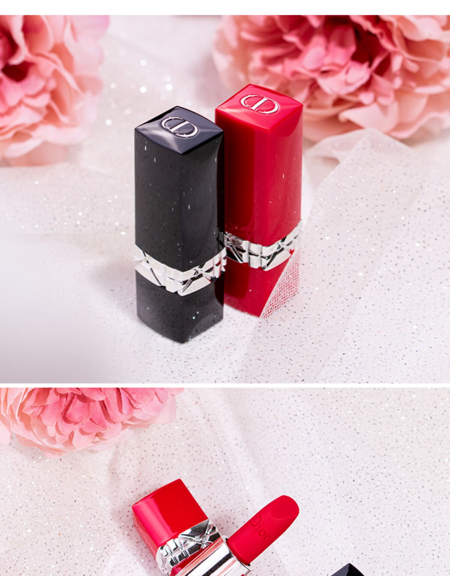 迪奥(dior) 口红中小样滋润哑光999/888/777迷你试用装 唇釉415