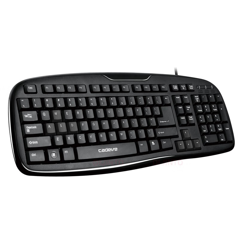 凯迪威630有线商务办公家用键盘厂家 usb扁口笔记本台式电脑键鼠 凯迪