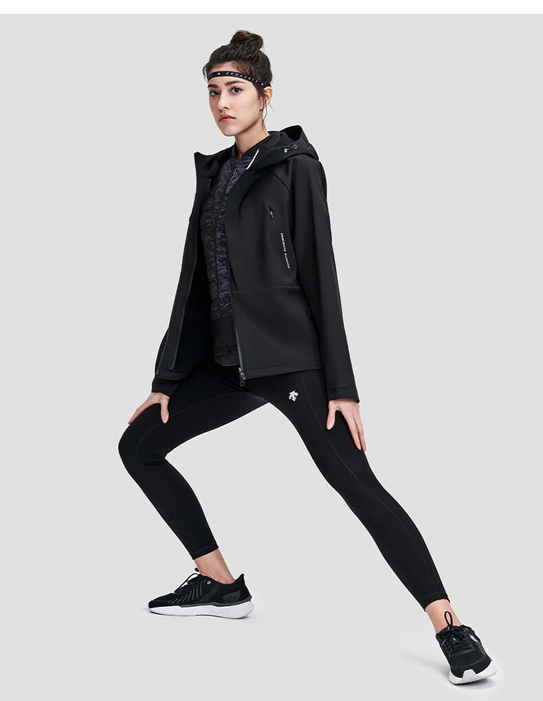 descente迪桑特 womens running 女子上衣两件套 d2132rtt01 lv-lv xl