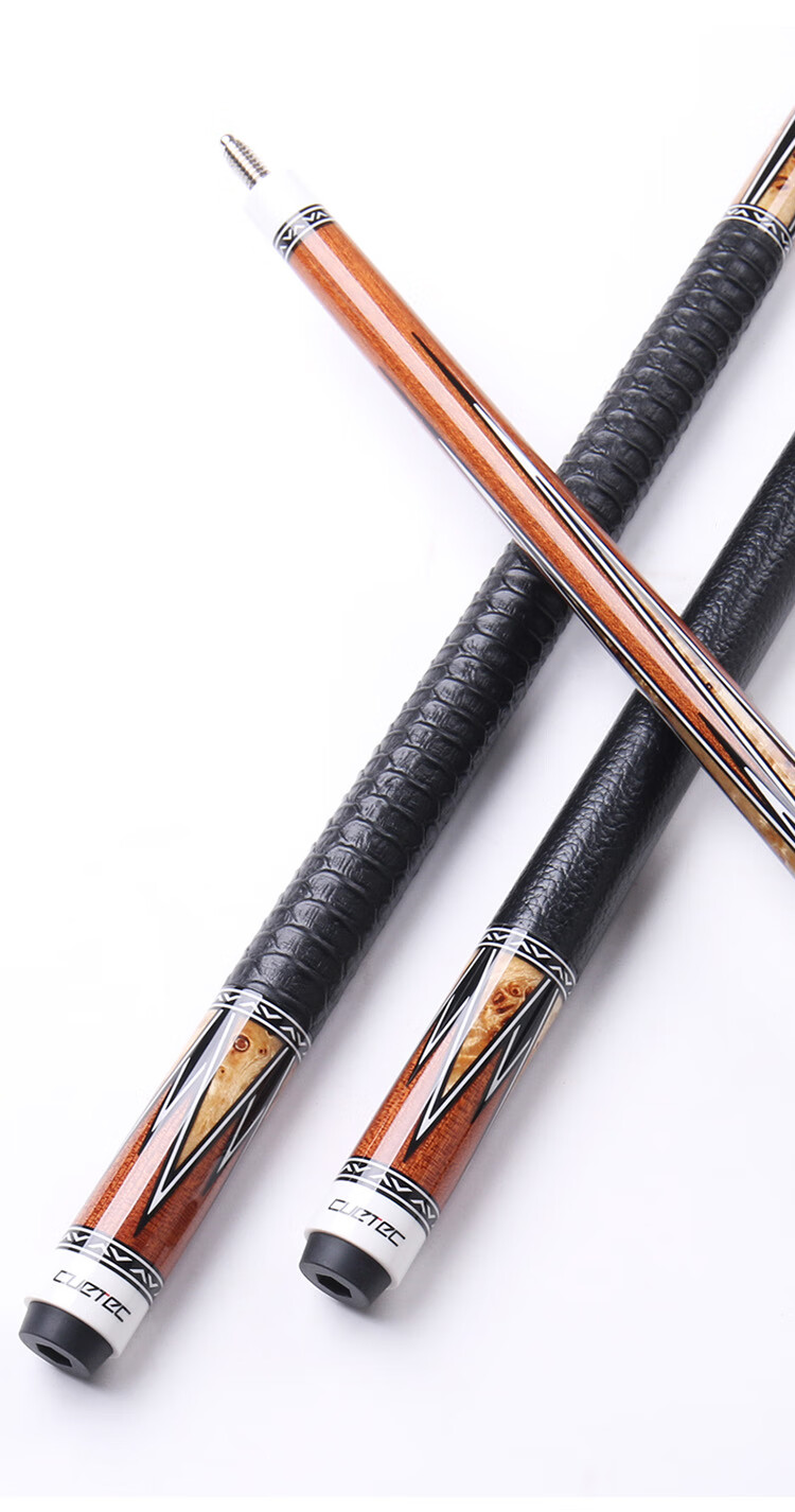 碳纤维球杆台球杆小头党金虎同款cuetec球黑科技坦克黑8大头美式九球