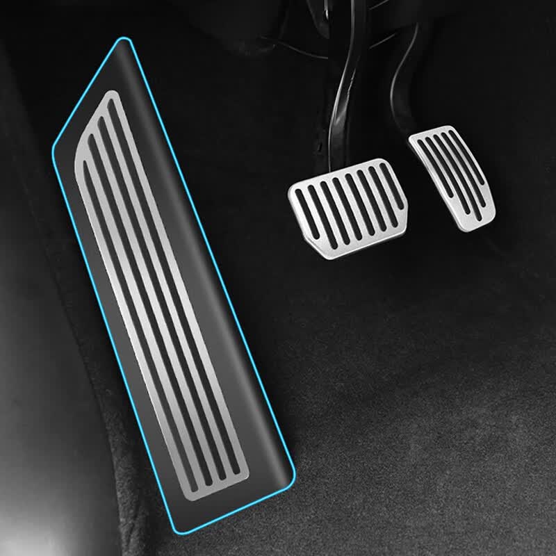 适用于22款特斯拉modely/3铝合金刹车油门踏板电动油门改装专用装饰