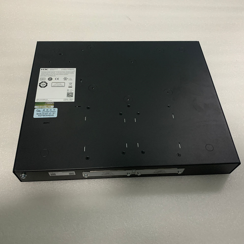 二手9成新华三h3crtmsr26006x12wan口4lan全千兆路由器网关