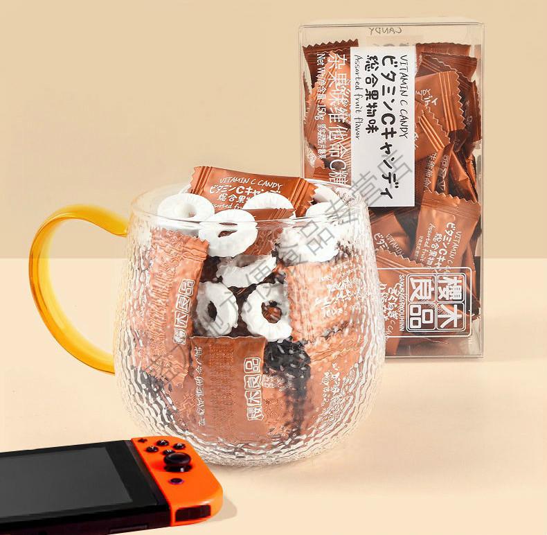 樱木良品咖啡糖 樱木良品可嚼即食咖啡豆糖果黑咖啡糖 黑咖啡味咖啡糖