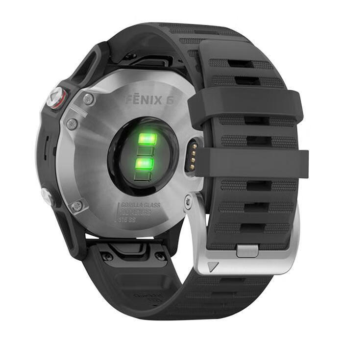 佳明garmin智能手表防水心率监测男女运动fenix6sport黑色10189451