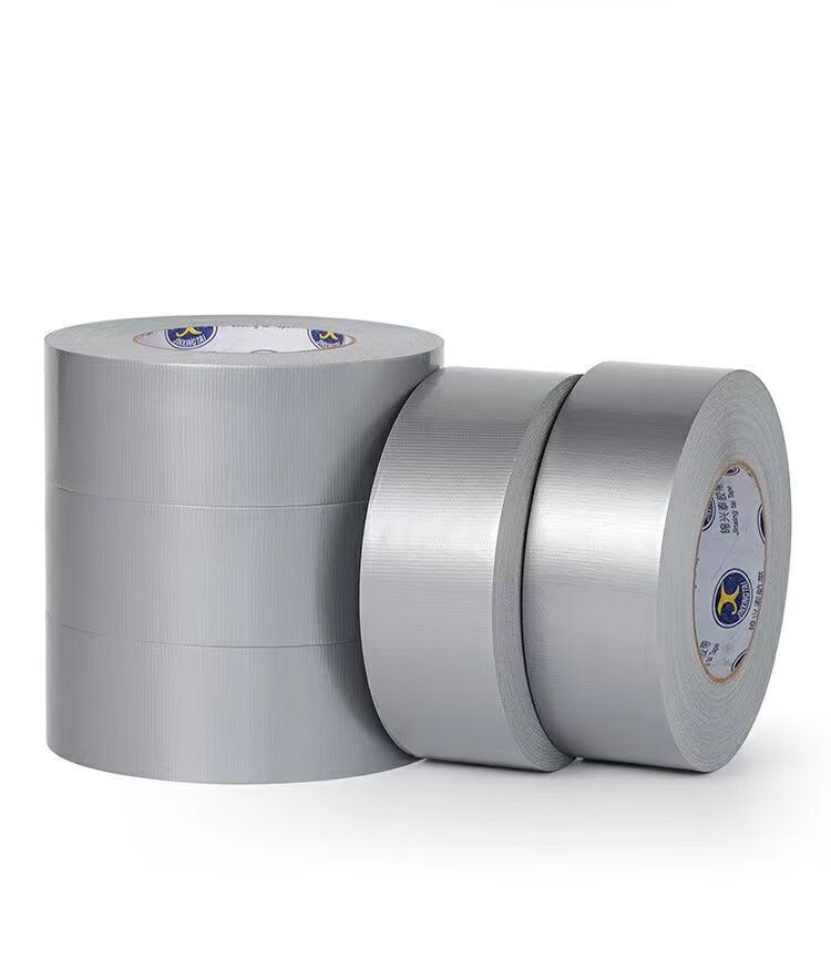 布基胶带银红黑色单面强力胶布工业用高粘性超强耐磨撕开无痕黑色常规