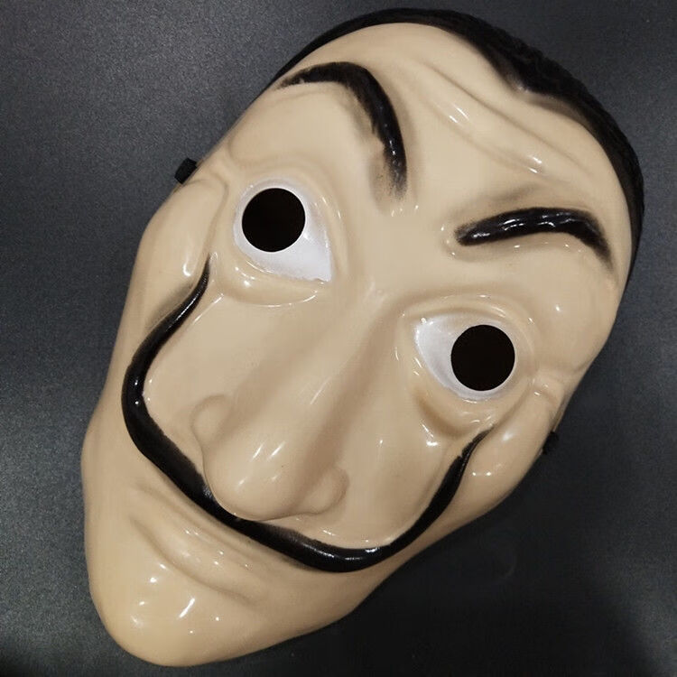 电影动漫面具纸钞屋la casa de papel纸牌屋达利面具cosplay英雄 哒丽