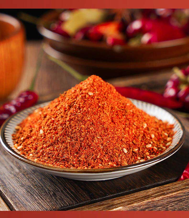 重庆烧烤调料烧烤料撒料腌料微辣家用烤肉蘸料辣椒孜然粉250g2袋装