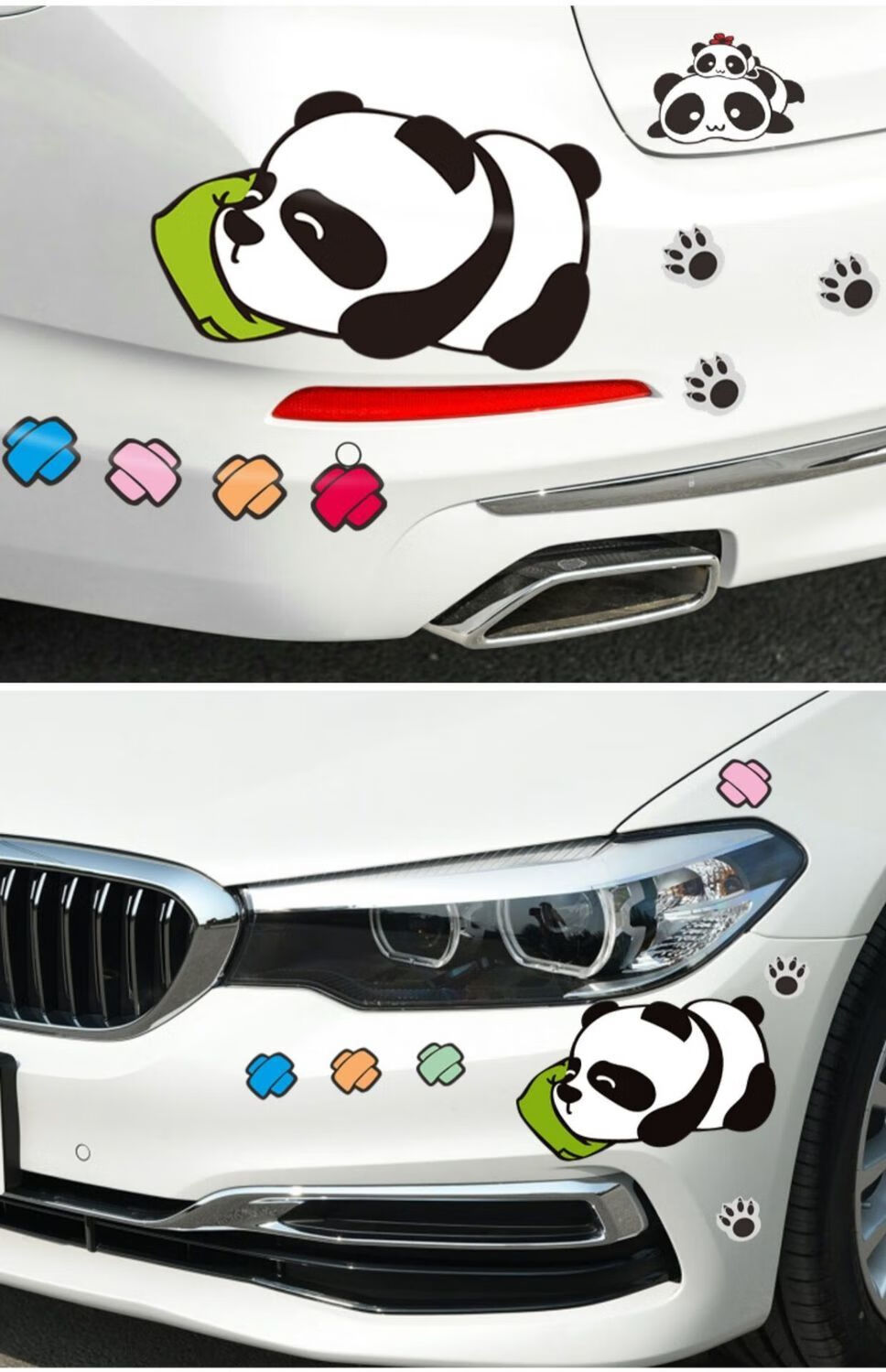 worms车贴遮挡划痕贴汽车贴纸外观车身电动摩托贴纸车身个性贴卡通