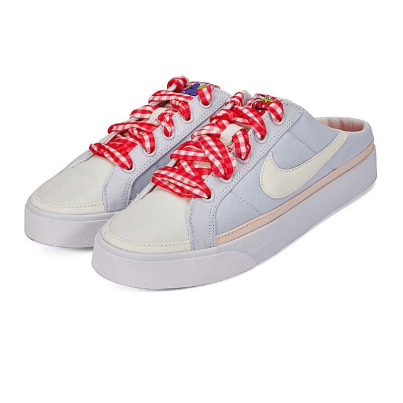 nike耐克女鞋 2021夏季新款court legacy mule懒人鞋一脚蹬半拖休闲鞋