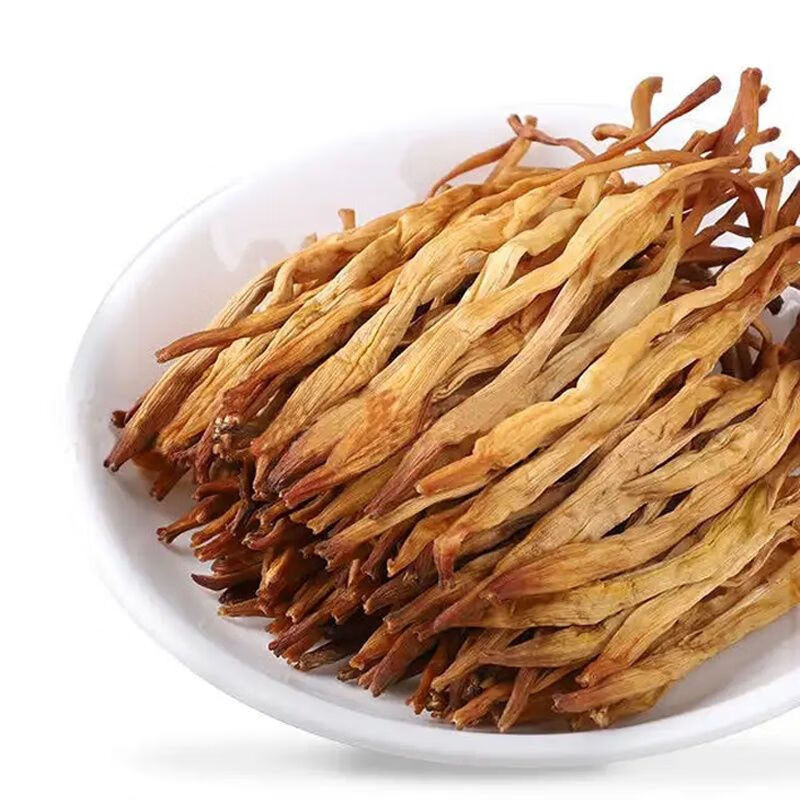 大同干黄花菜干货250g无硫特级纯干山西大同特产黄花菜根根饱满 500g