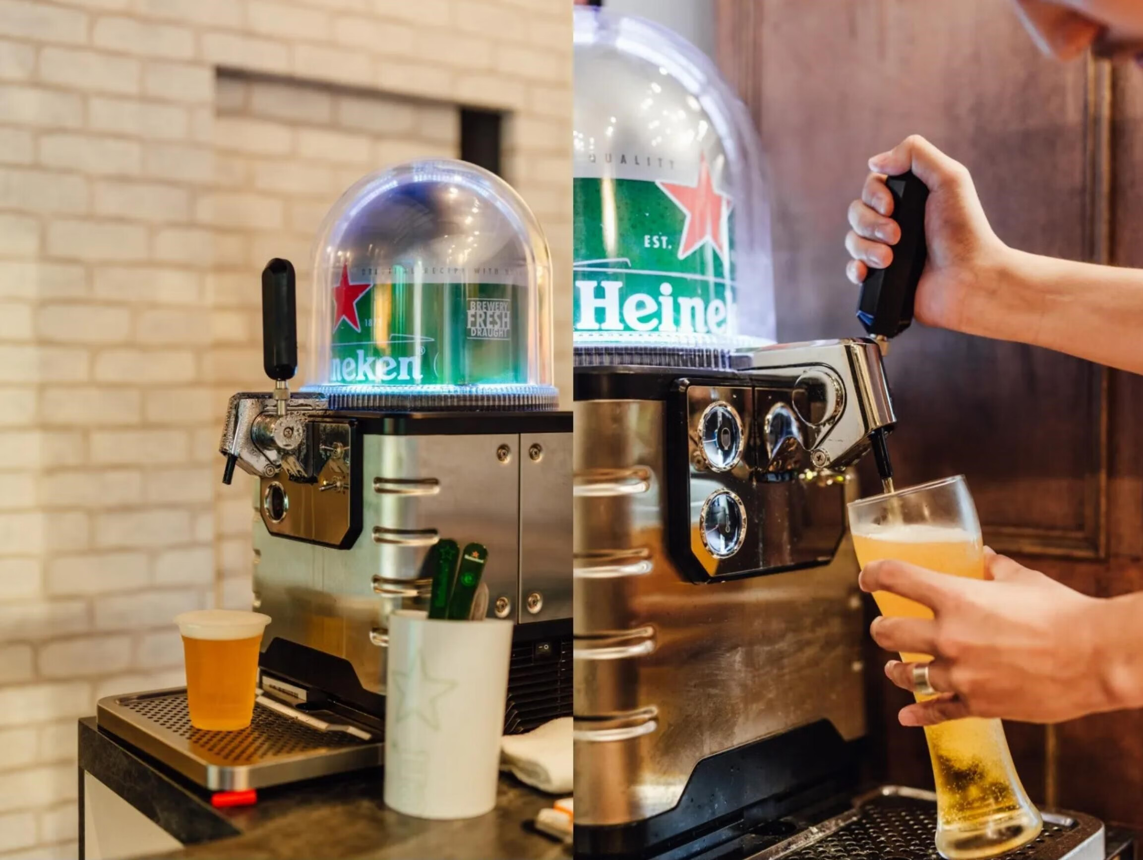 喜力heineken 8l胶囊啤酒分配家用商用太空舱啤酒机聚会畅饮 8升胶囊1