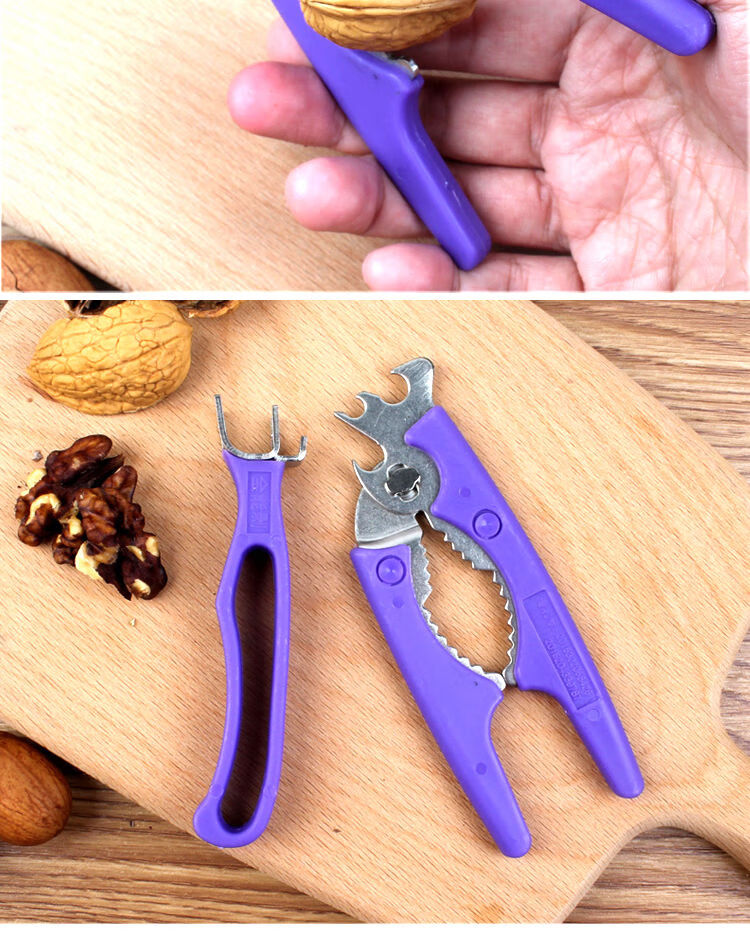 涞思芊*轻奢涞思芊核桃夹子剥核夹山核桃剥壳器工具家用开的榛子夹