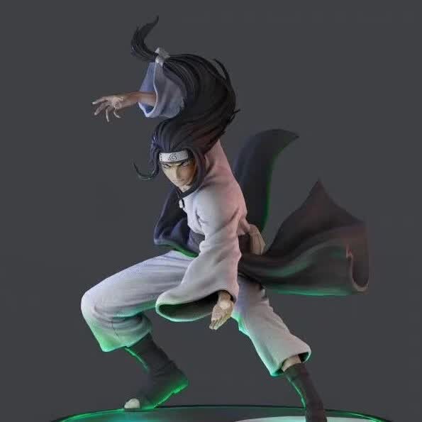 柔拳八卦掌gk模型雕像玩具动漫礼物 日向宁次28cm【带底座】【图片