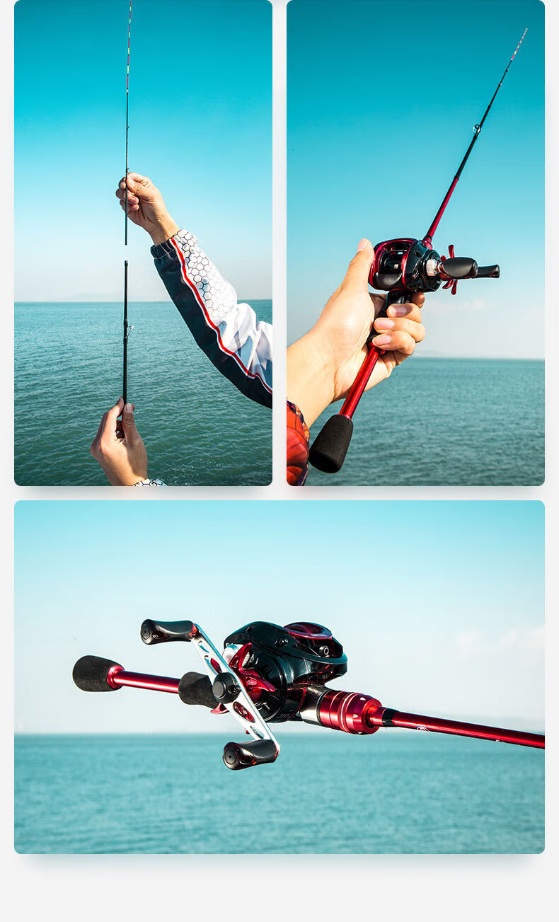 新品筏竿阀杆微铅筏钓竿水滴轮套装桥钓鱼竿半钛岸筏钓竿特价  1.