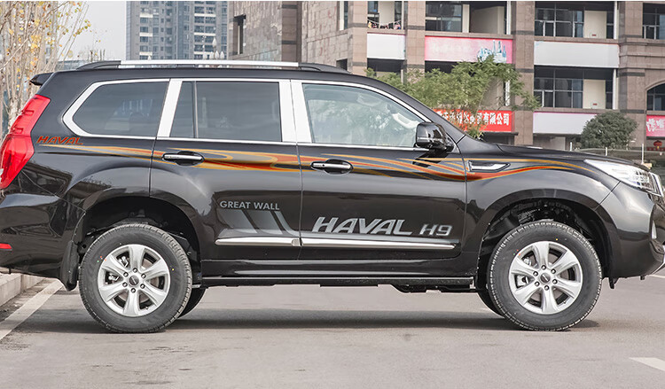 仓梵适用哈弗h9专用车身贴纸个性腰线拉花彩条哈弗h9车身腰线拉花贴新