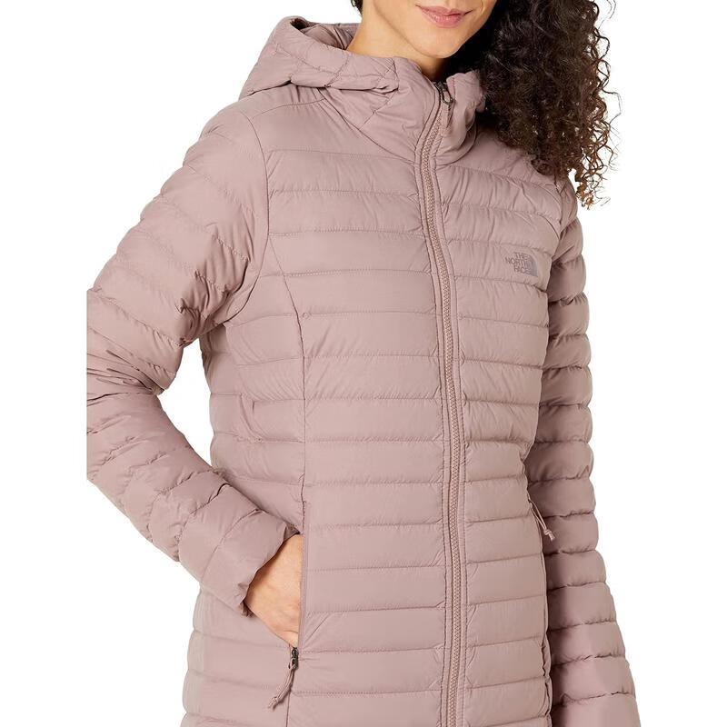 北面the north face冲锋衣女子 twilight mauve xs【图片 价格 品牌