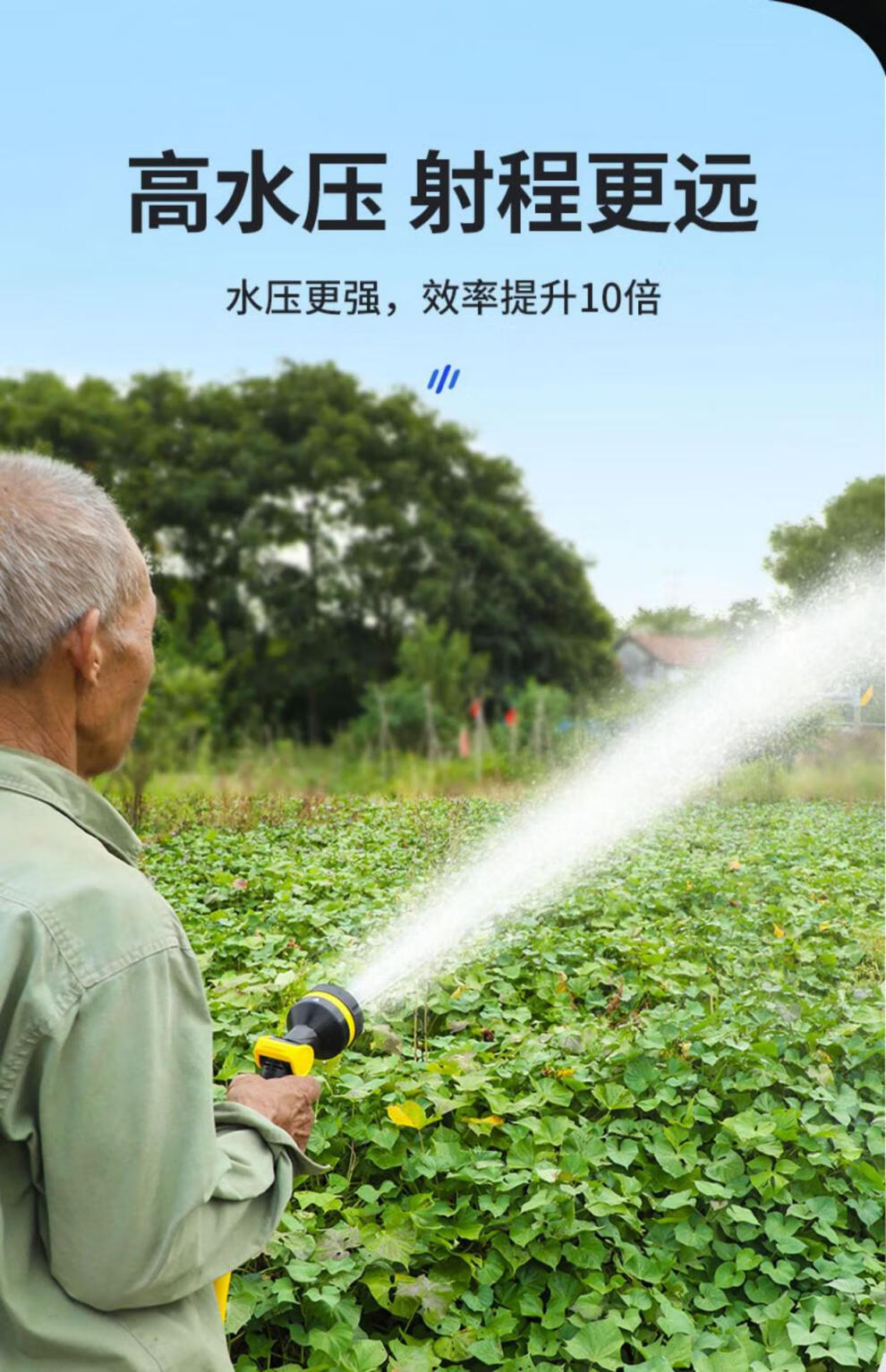 充电水泵充电式自吸泵便携式农用夏恩水泵抽水神器浇菜小型电动浇水机