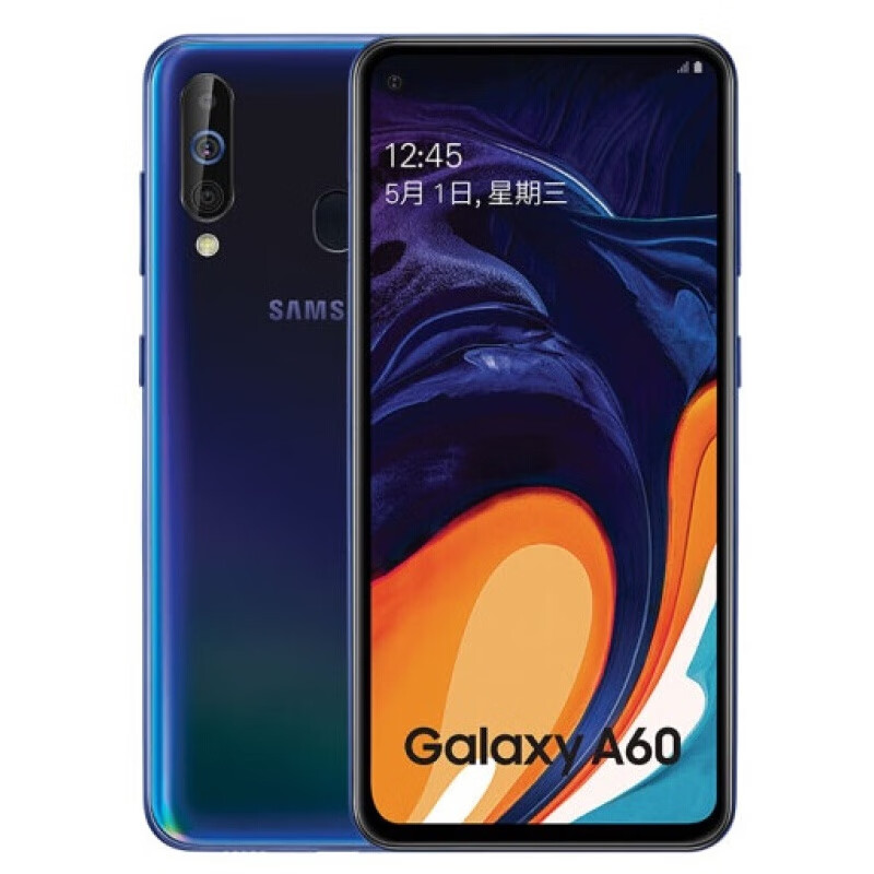 二手9成新三星galaxya60安卓智能全面屏游戏a6060全网通4g蜜桃海盐6gb