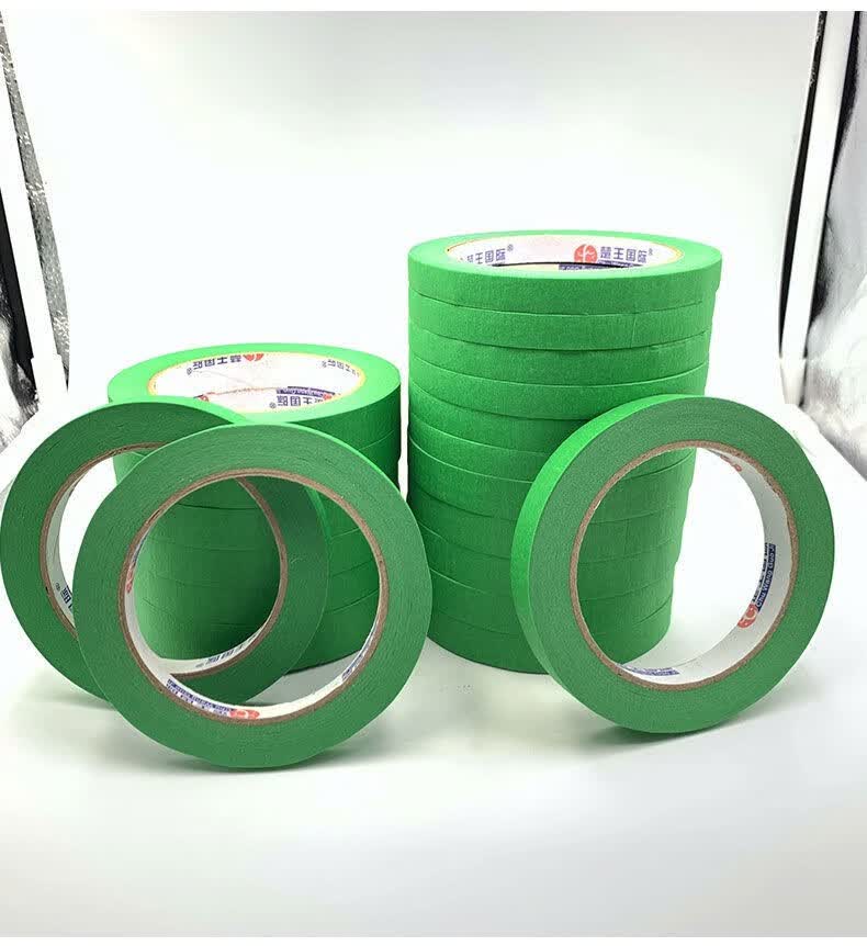 真石漆胶带外墙分格美纹纸胶带高粘分割线条水包砂墙漆分色纸 牧兰思