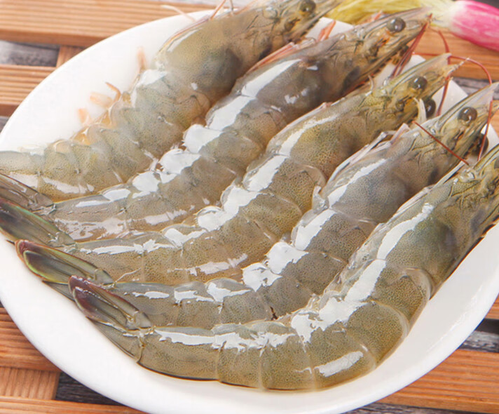 基围虾国产大虾1400g多规格海鲜冷冻整箱大海虾速冻新鲜基围虾特大白