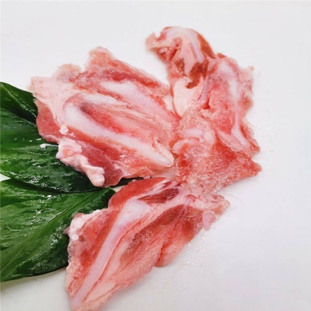 新鲜猪脆骨活杀猪软骨丝猪排骨烧烤火锅食材猪肉顺丰1000g实惠装