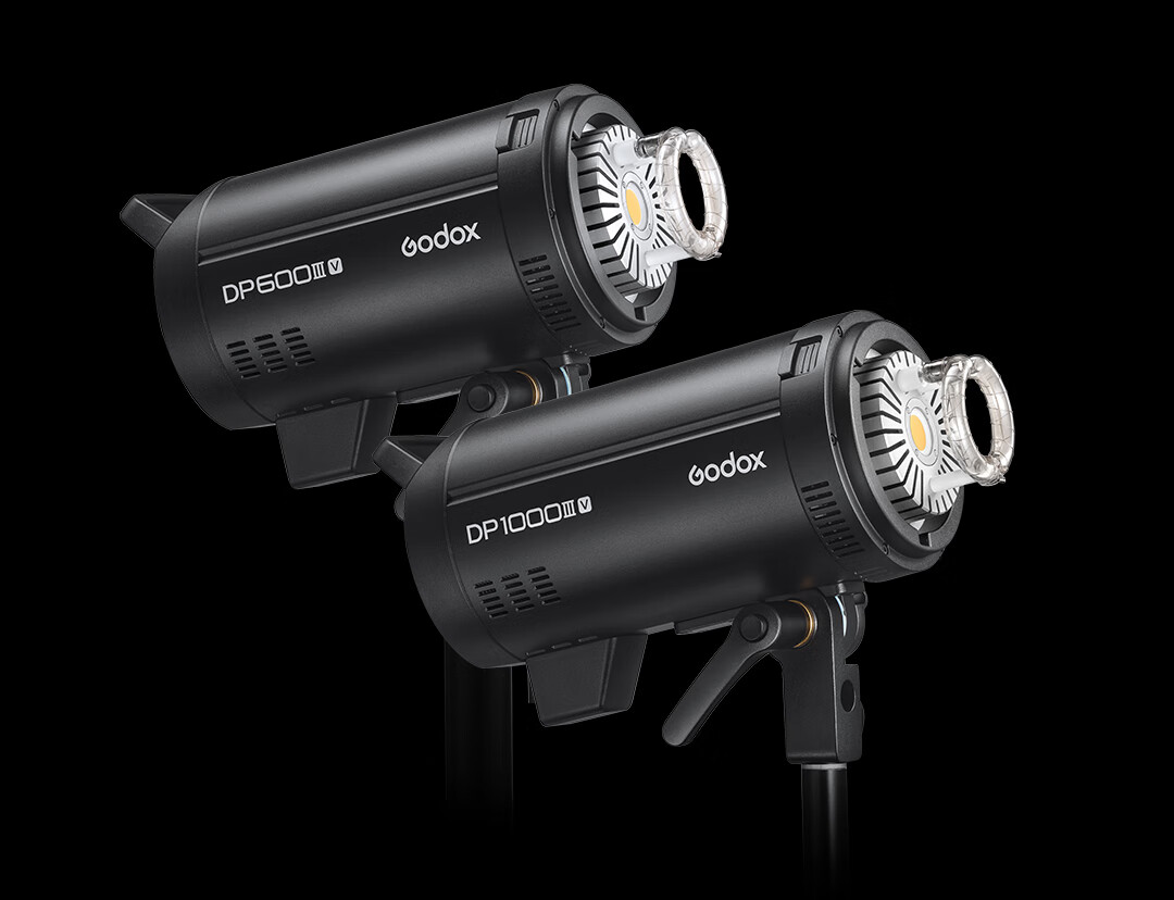 神牛(godox) dp600w-iiiv四代闪光灯摄影套装专业室内影棚户外人像