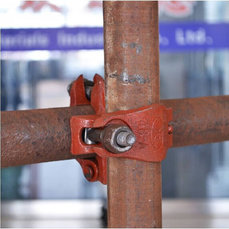 建筑工地专用国标玛钢48钢管固定连接十字扣 旋转扣 对接扣 对接扣件