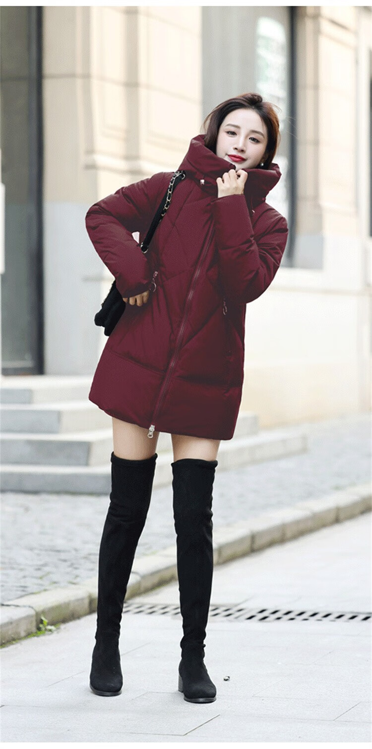 肥胖女人穿的特大码女装羽绒服女胖mm200斤2加肥加大胖妈冬装外套240