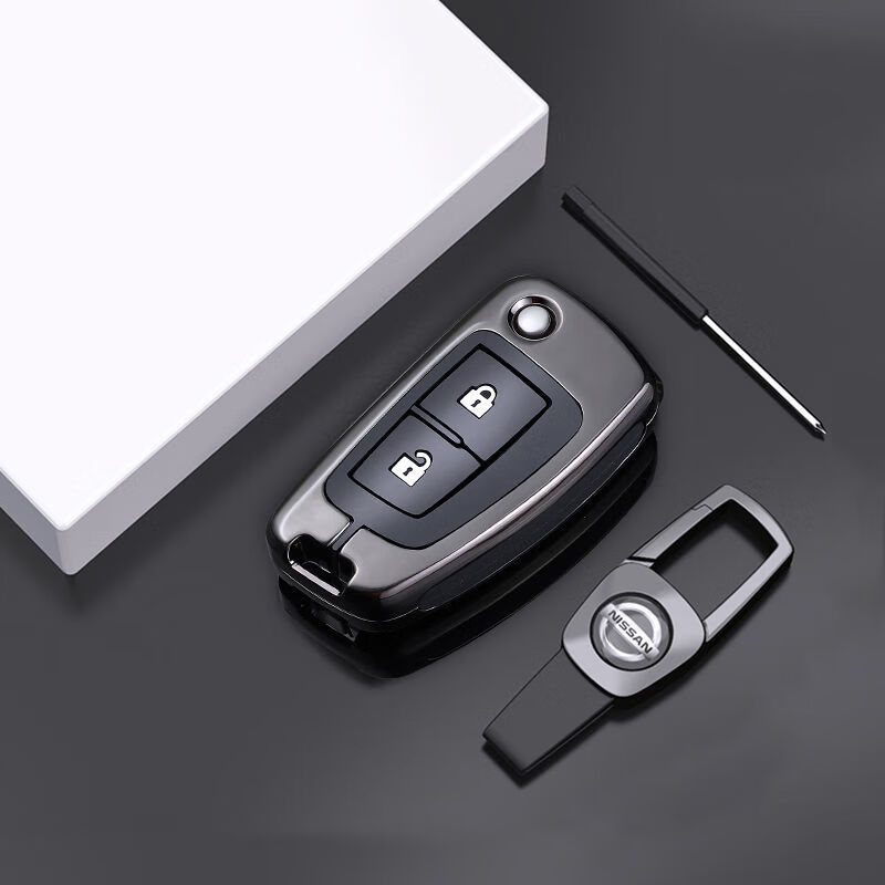 2021款日产14代经典轩逸钥匙套日产逍客蓝鸟骐达尼桑折叠车壳包扣