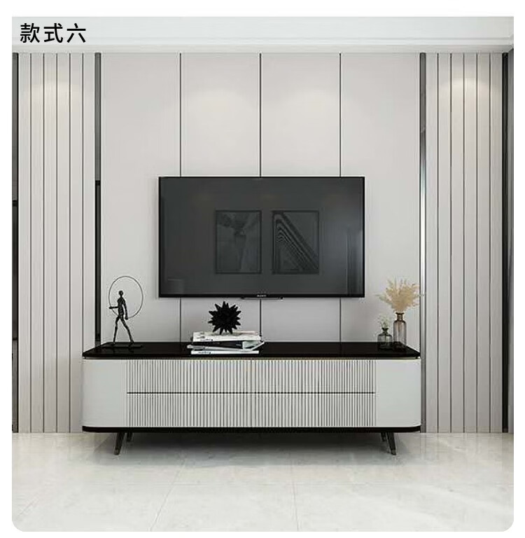 硬包背景墙 轻奢硬包背景墙钛金不锈钢电视墙卧室床头软硬包装饰简约