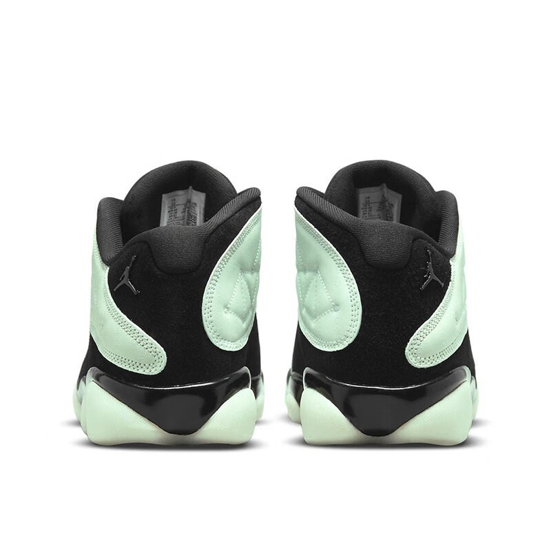 耐克air jordan 13 low aj13 男女低帮休闲篮球鞋 光棍节黑绿夜光dm