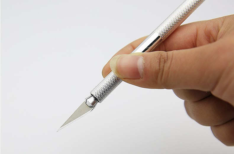 全铝雕刻刀手工模型金属工具刀橡皮章雕刻笔刀刻画木雕纸雕制作刀雕刻