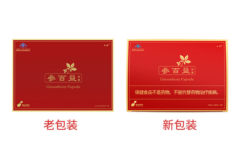 参百益胶囊人参皂苷rh2rg3富力博士研发人参皂甙命素高度60粒装