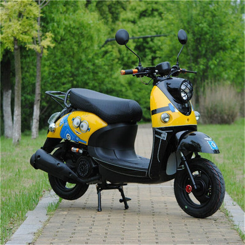 hkgx小龟王摩托车125cc燃油踏板车国四电喷可上牌男女小绵羊助力车