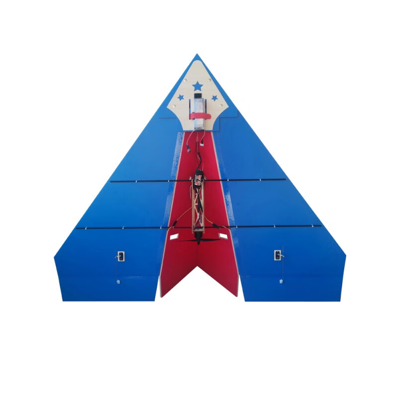 定制三角翼航模纸飞机kt板固定翼遥控飞机零配件diy中小学生比赛机型1