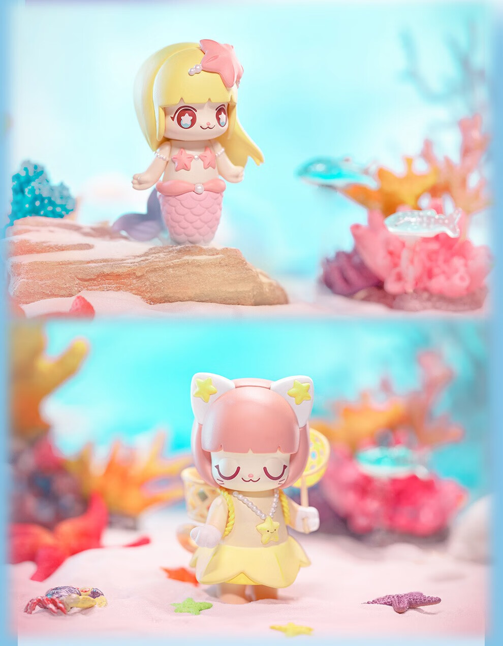 海底探险系列kimmymiki狼人杀盲盒男女生版手办美人鱼奖励礼物潮章鱼