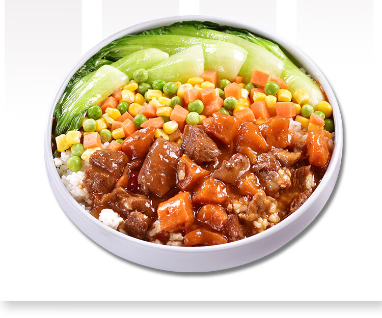 米小福常温料理包 红烧牛肉单袋200g/袋 香川红烧味牛肉外卖半成品