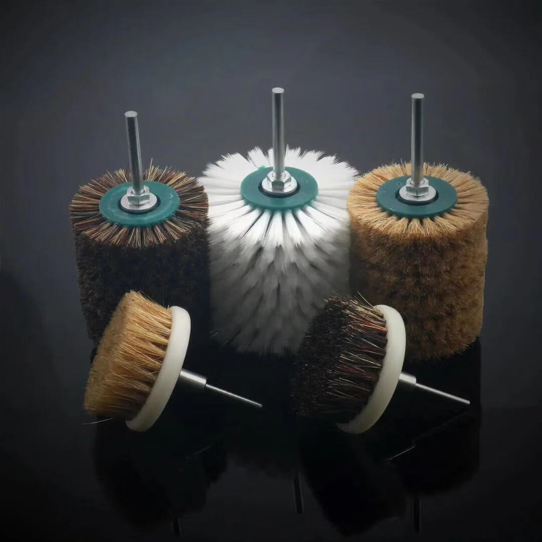 抛光刷 平面黄猪毛柄3mm