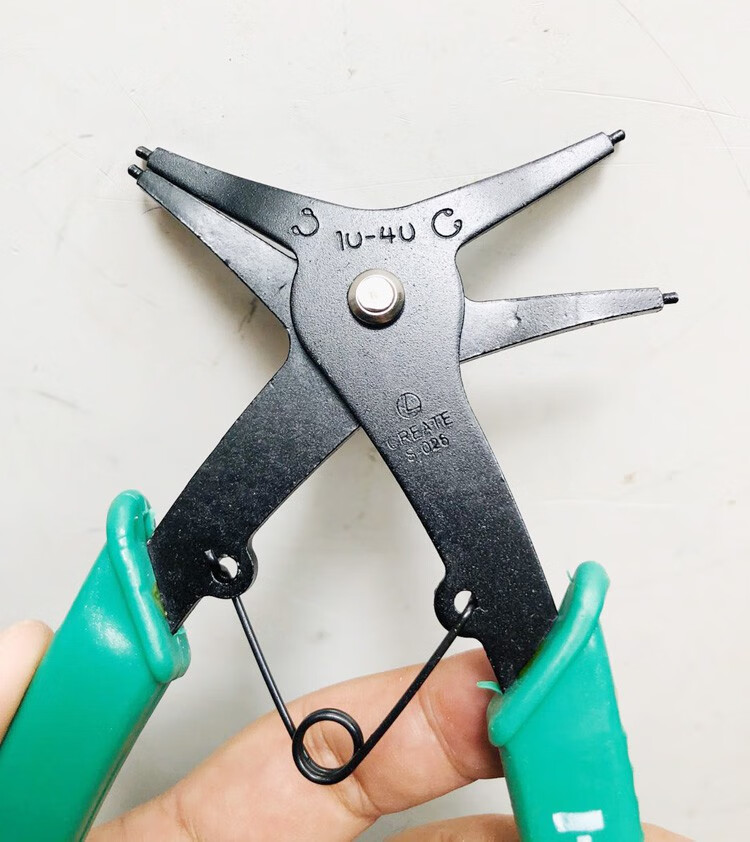 卡簧钳子内卡钳外卡黄钳卡环钳子挡圈钳卡黄钳弹簧钳湾品牌汉邦工具