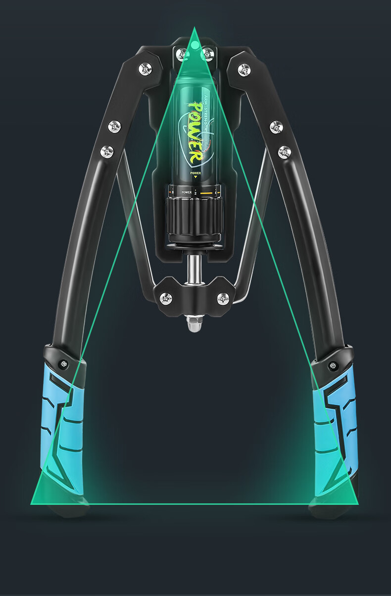 妙记液压臂力器可调节臂力棒男女家用练胸肌臂肌健身器材训练器套装