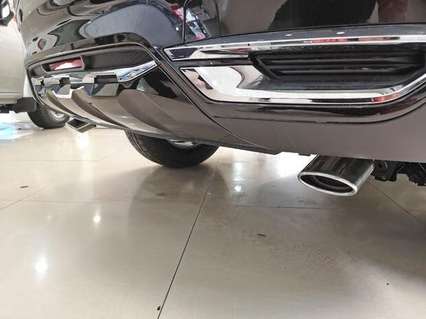 适用于哈弗f7尾喉排气管改装配件f7x专用双出不锈钢尾气罩越野车装饰