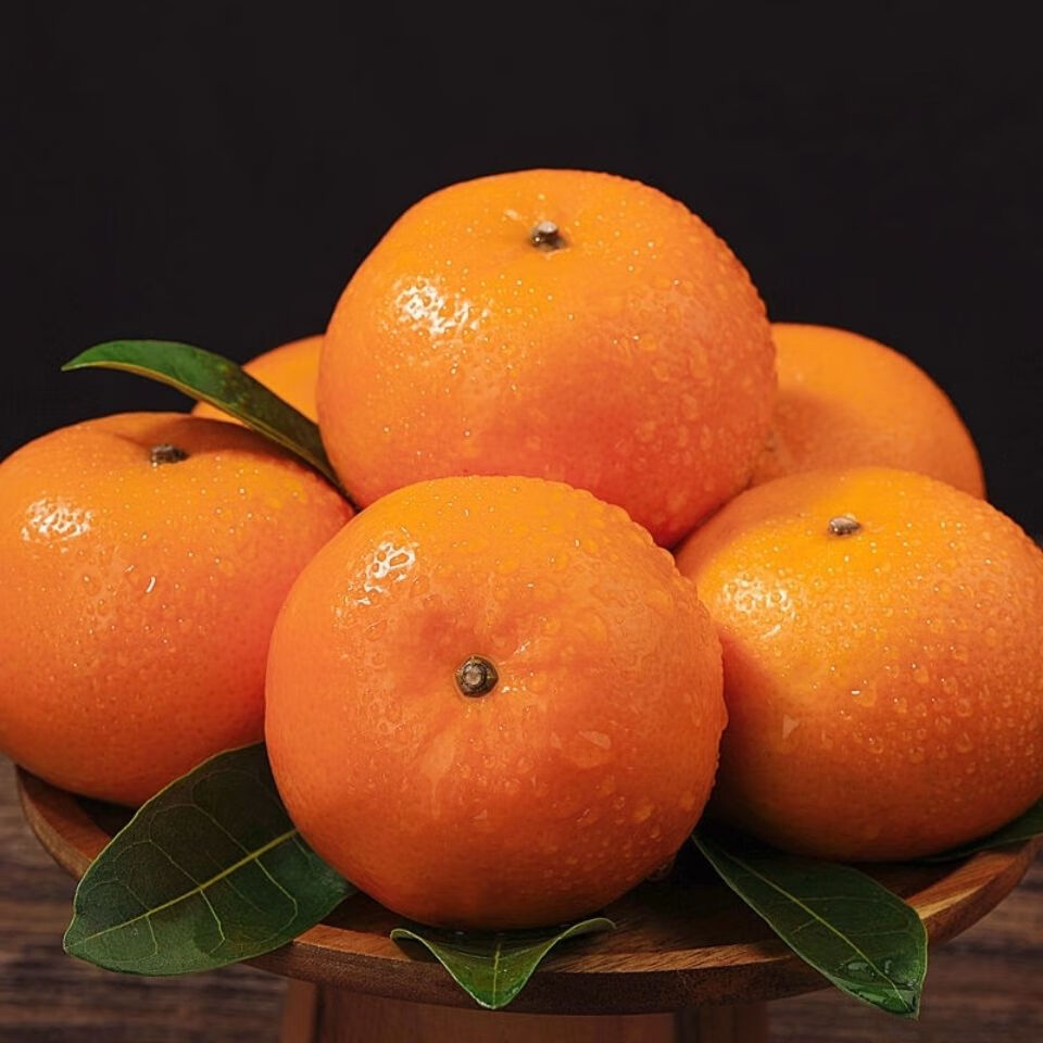 新鲜现摘应季水果整箱批发当季超甜薄皮桔子贡柑带箱910斤大果超甜
