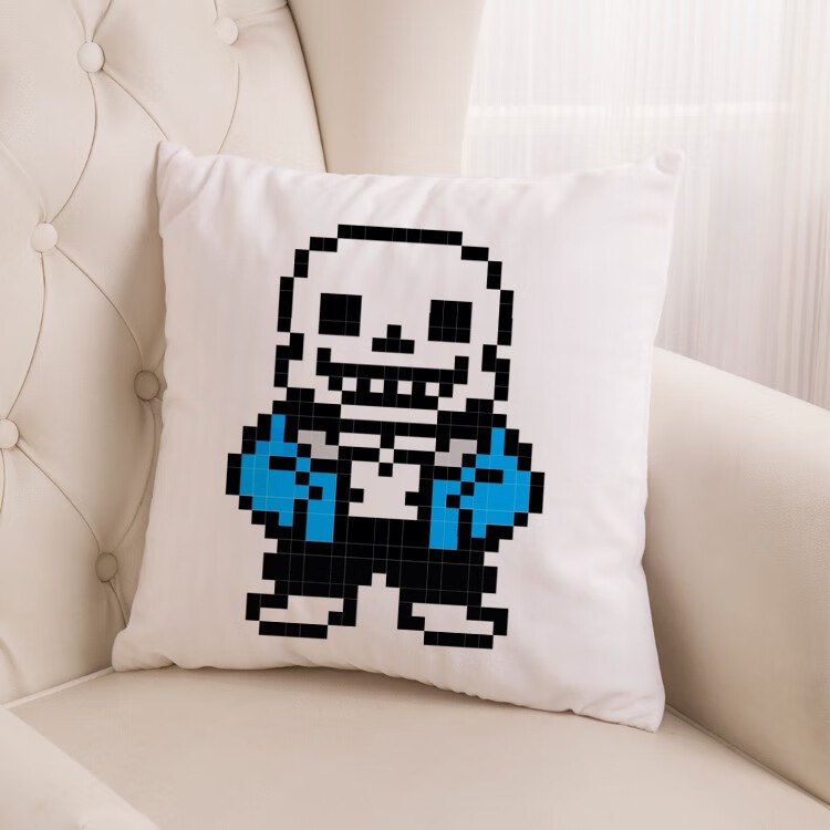 传说之下抱枕 undertale sans 游戏周边 动漫二次元枕头沙发靠垫