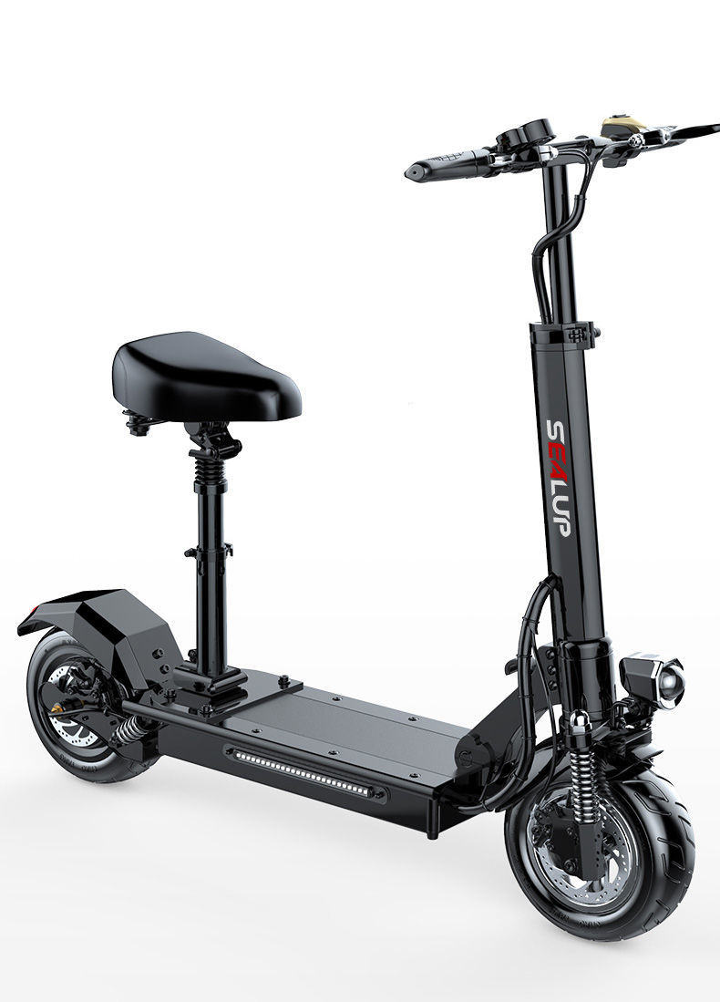 顾致折叠电动滑板车小型迷你踏板车成年人代步代驾锂电池电瓶车q5智能