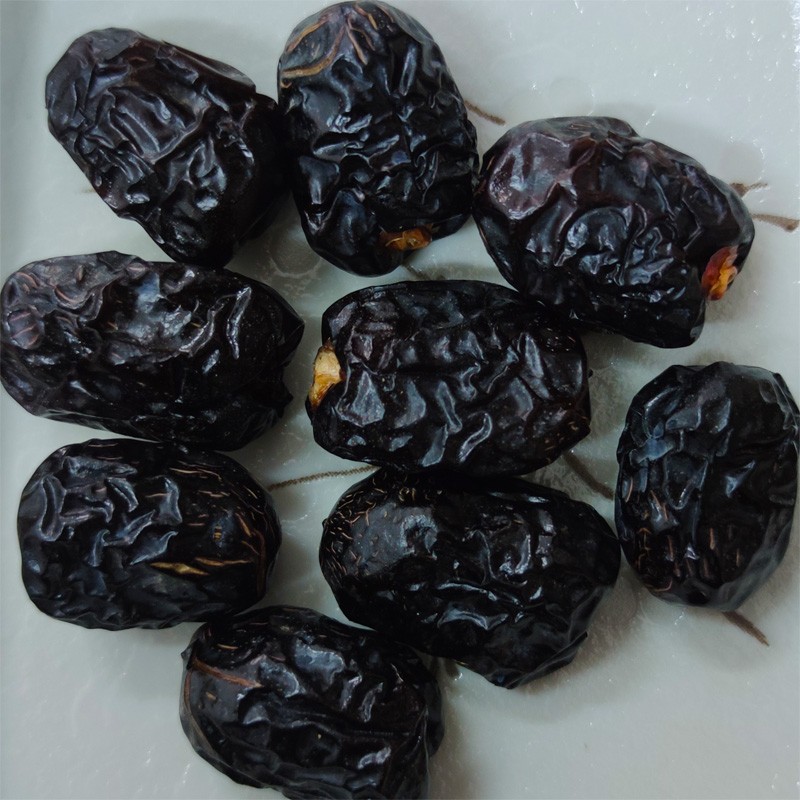 大漠野宝 枣 黑椰枣沙特原产250克*2罐 新疆特产新鲜大黑椰枣干皮薄