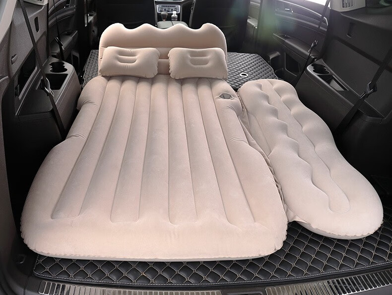 20新款车载充气床轿车后排植绒车载旅行床带护头挡汽车充气床suv 山峰