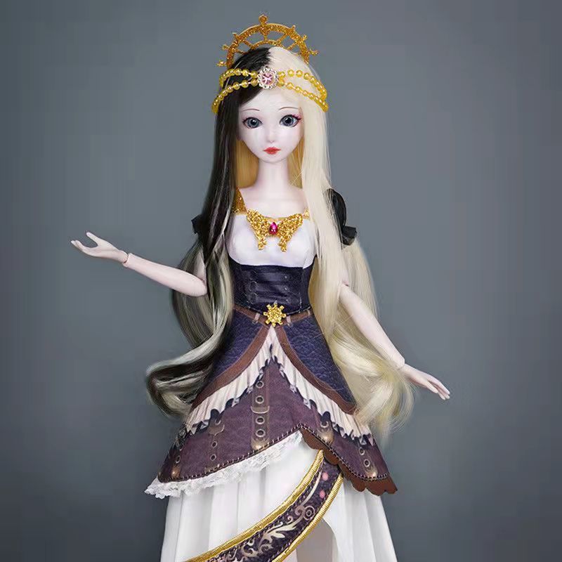 娃娃芭比娃套装低价29/60灵冰时间公主女孩换装玩具 29厘米陈思思【2